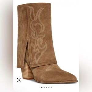 Steve Madden Layne Western Cowboy Boots NWOT